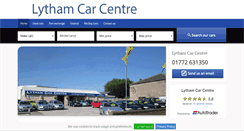 Desktop Screenshot of lythamcarcentre.co.uk